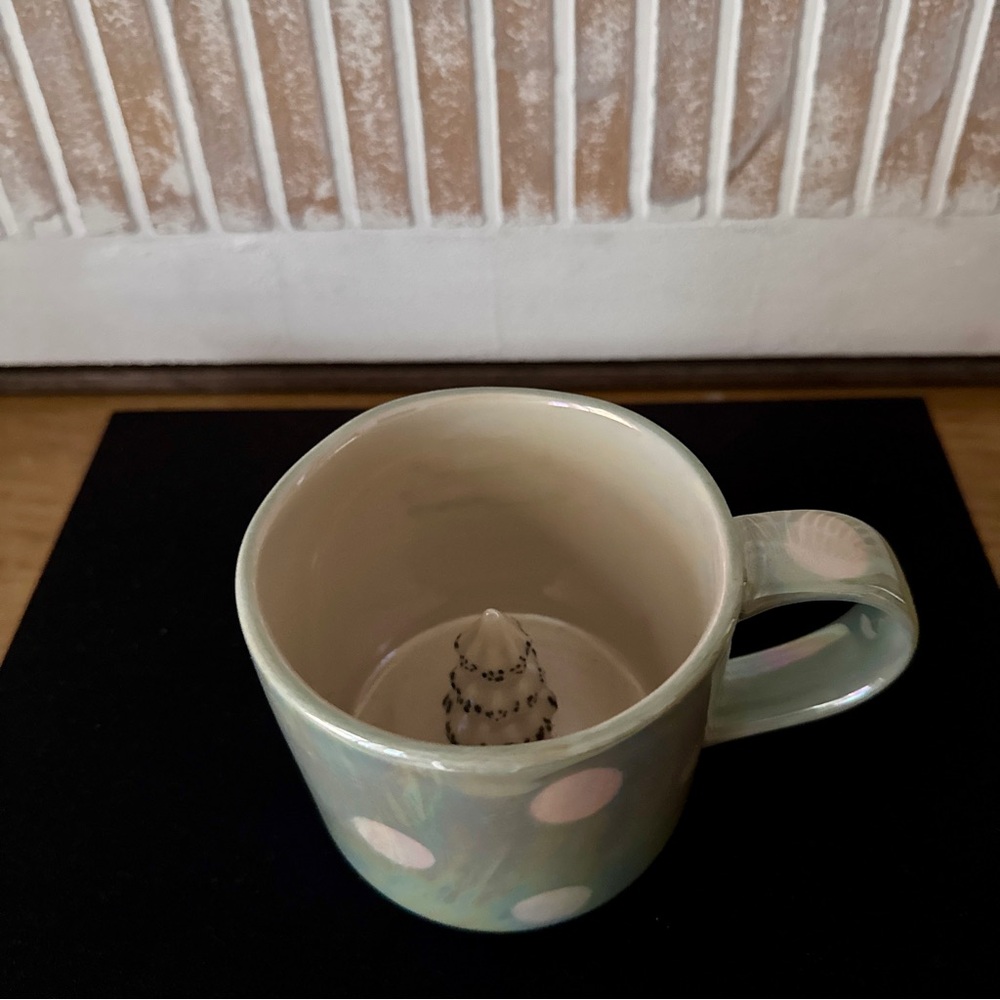 One Pine Day by Anthropologie Christmas Tree Opalescent Mug